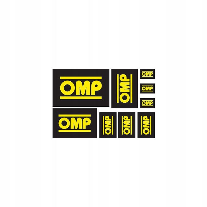 Наклейки OMP (9 шт.)
